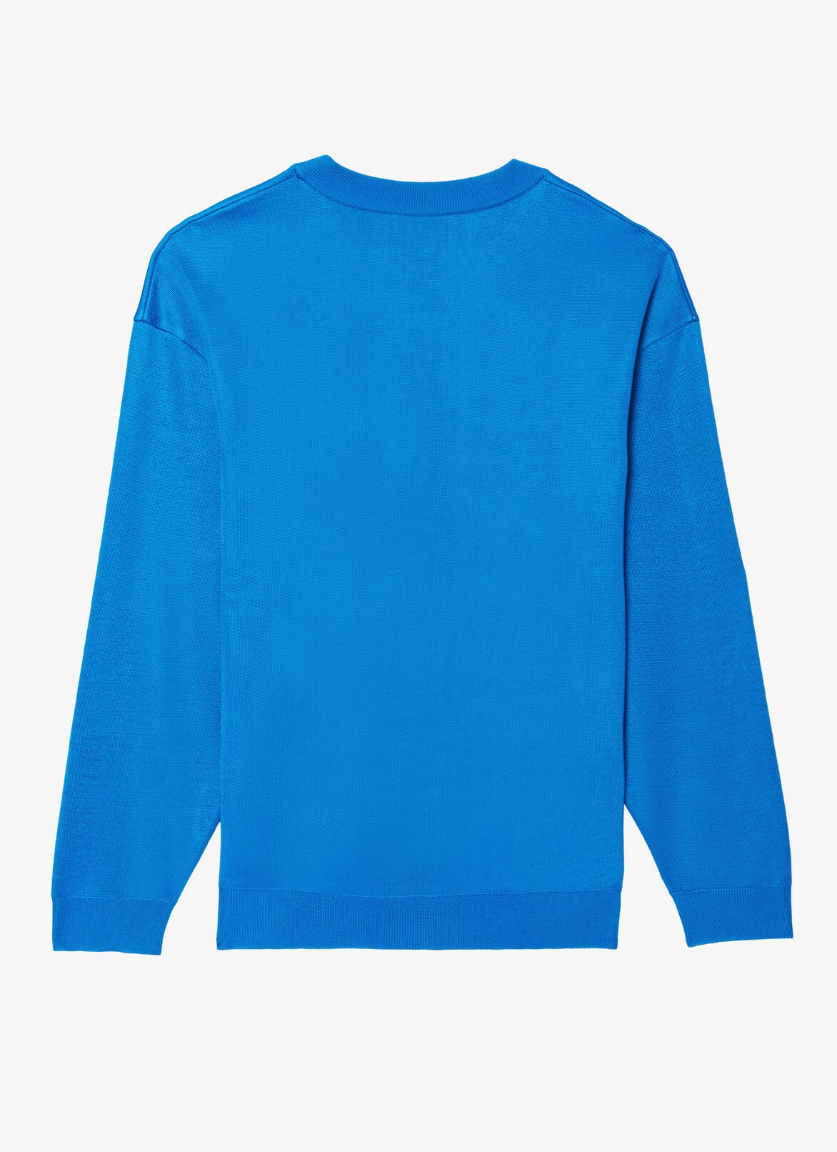 High Shine Sweater ALAÏA BLUE HIGH SHINE SWEATER